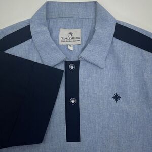 Extra Large Channay Apperal Polo Shirt Short Sleeve‎ Blue Great Condition